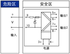 隔離(lí)安全栅接(jiē)線圖(tú)