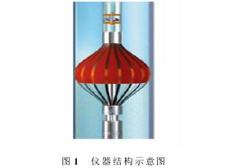 渦(wō)輪流(liú)量計在傘(sǎn)式集流(liú)器(qì)結構圖