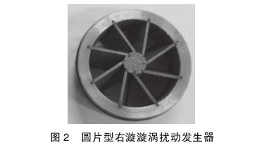v錐流量計(jì)圓片(piàn)型(xíng)右漩漩(xuán)渦擾動(dòng)發生器(qì)