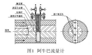 阿牛(niú)巴流量(liàng)計(jì)結構(gòu)圖