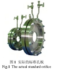 實(shí)際的标(biāo)準孔闆示意(yì)圖(tú)