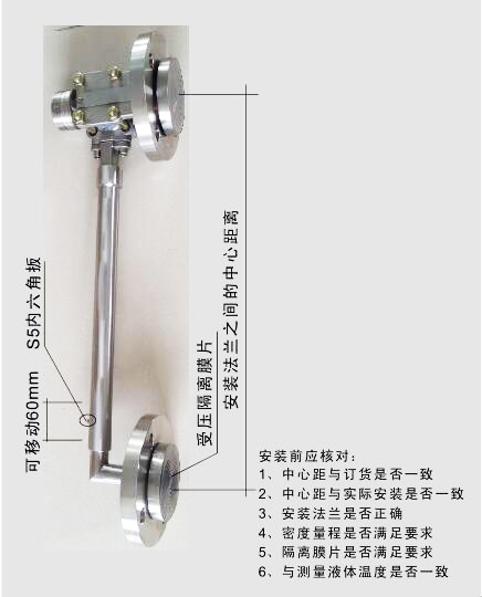 側裝型(xíng)差壓式密度計圖示(shì)